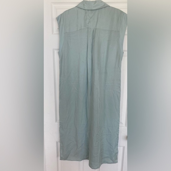 NORDSTROM Sleeveless Button-Up Shirt Dress - Picture 5 of 7